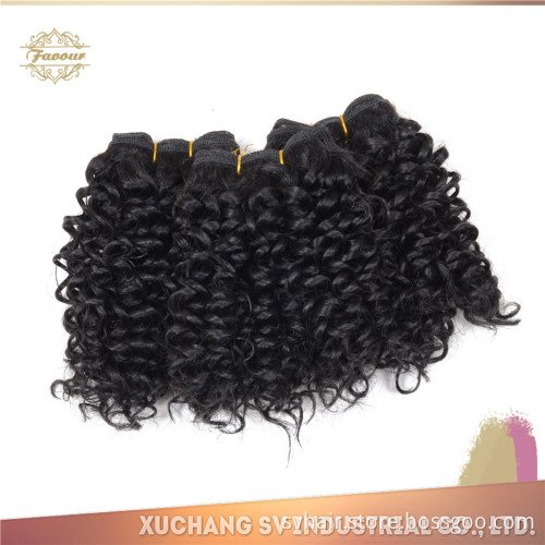 Brazilian Virgin Hair Jerry Curl 100% Brazilian Kinky Curly Hair Weaves New Products SV Hair